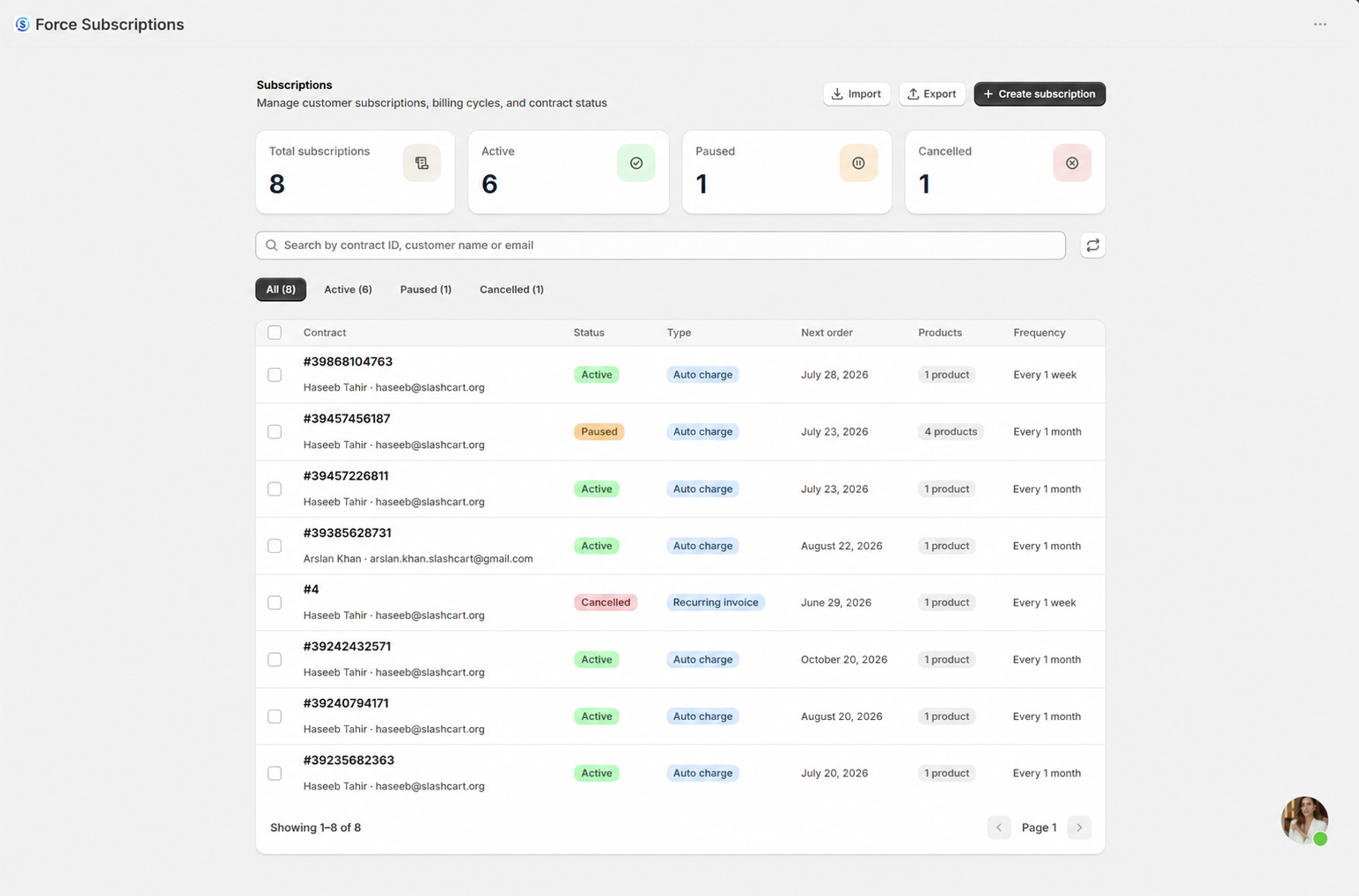 Give Customers Full Control of Their Subscriptions